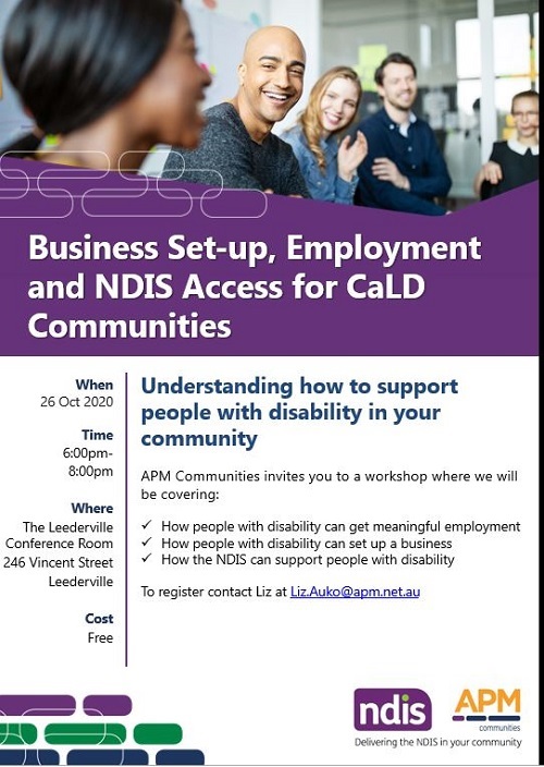 Employment and NDIS for CaLD communities