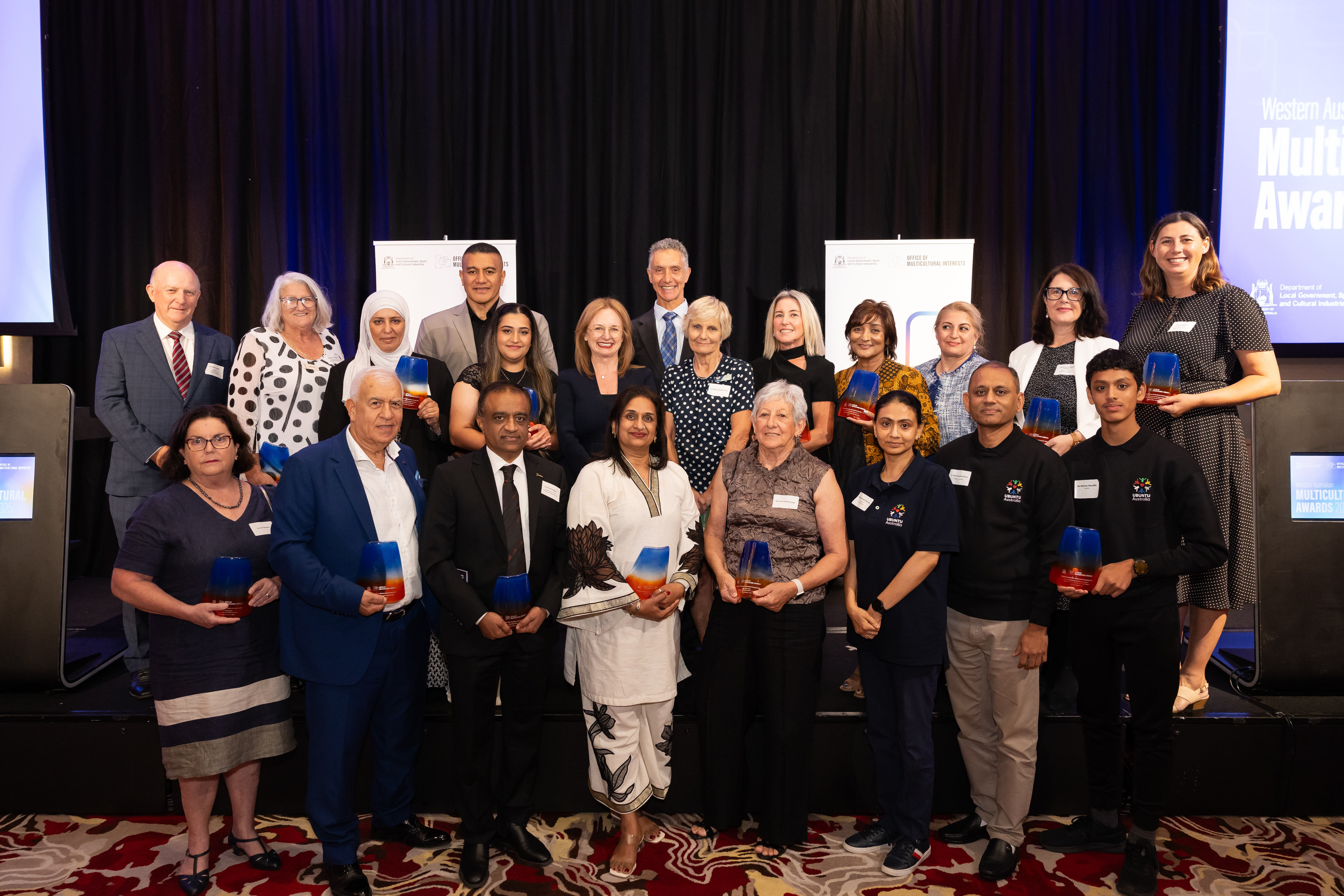 Winners of the WA Multicultural Awards